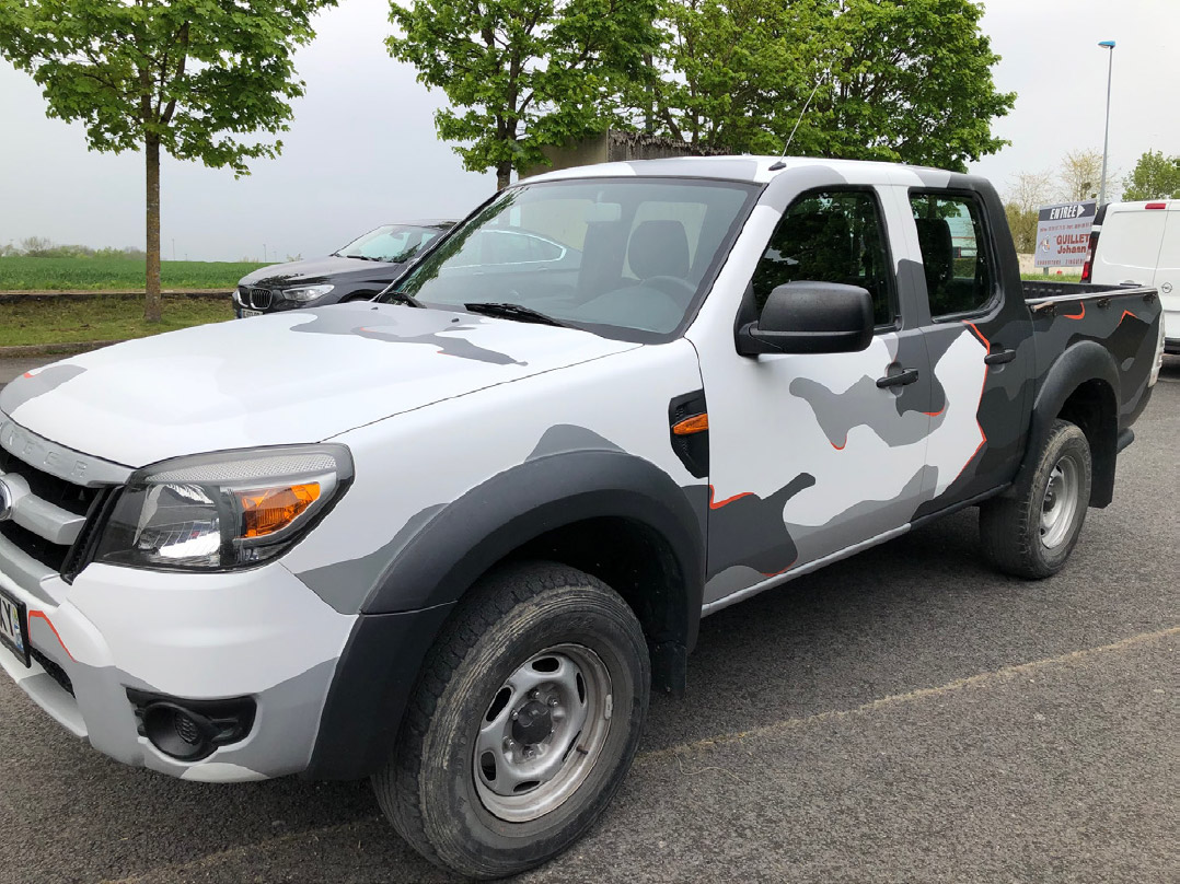 Total Covering Ford Ranger – Camouflage