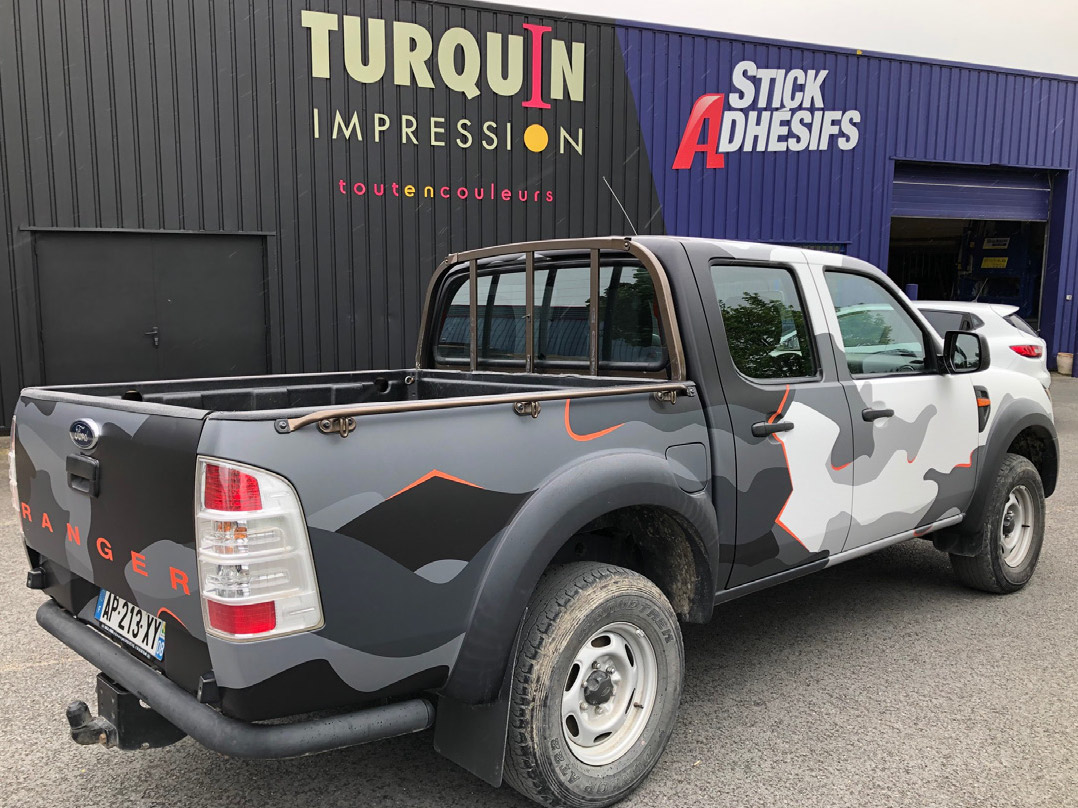 Total Covering Ford Ranger – Camouflage