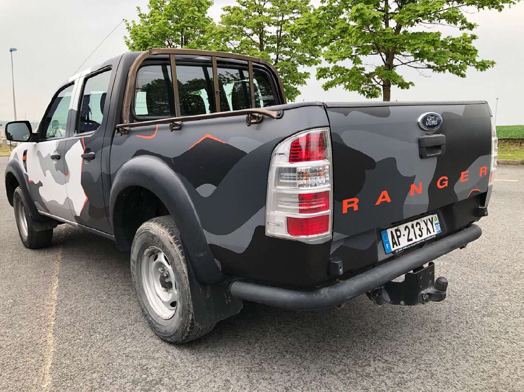 Total Covering Ford Ranger – Camouflage