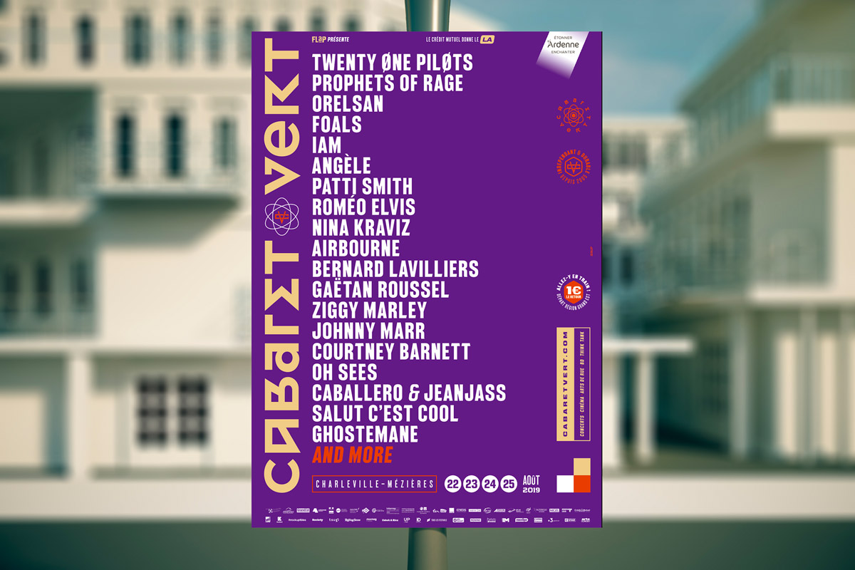 Impression Flyers Cabaret Vert 2019