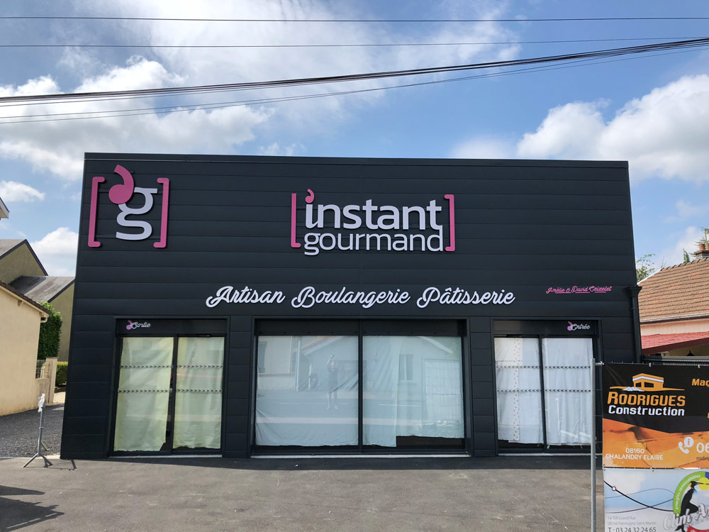 Enseigne Instant Gourmand